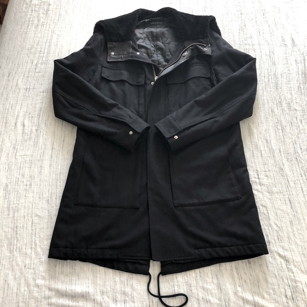 Theory Men’s Cashmere Blend Fishtail Parka